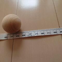 【美品】天然桧ボール2.5cm×50個の画像