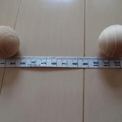 【美品】天然桧ボール2.5cm×50個の画像