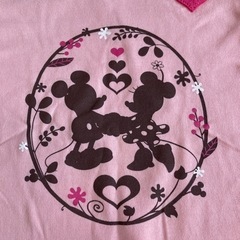 5部袖ディズニーTシャツの画像