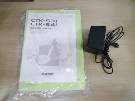 CASIO 電子キーボード 61鍵盤 CTK-541 ブラック 電子ピアノ カシオ 箱付き 苫小牧西店