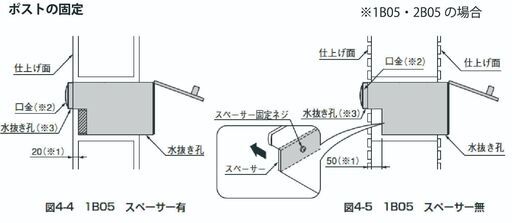 LIXIL/エクスポスト　口金タイプ S-1型　2B-05タイプ　★未使用品