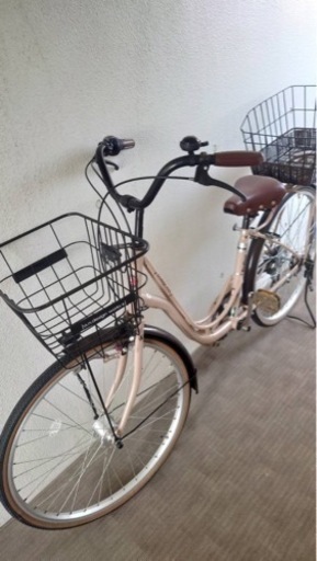 自転車　カゴ付き