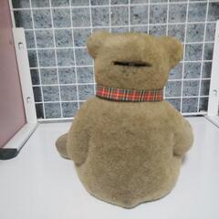 《不要品処分・無料》クマの貯金箱 の画像