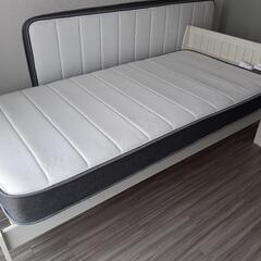 シングルベッド　白石市　マット×２