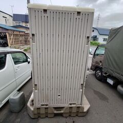 仮設トイレ　和式の画像