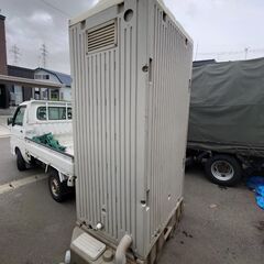 仮設トイレ　和式の画像