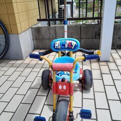 三輪車 ミッキー 自転車の中古が安い！激安で譲ります・無料で
