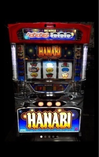 パチスロ実機 HANABI ブラックパネル