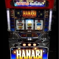 パチスロ実機 HANABI ブラックパネル