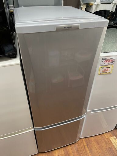 冷蔵庫　No.8337　三菱　2011年製　168L　MR-P17S-S　【リサイクルショップどりーむ天保山店】