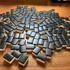 麻雀牌【黒】の画像
