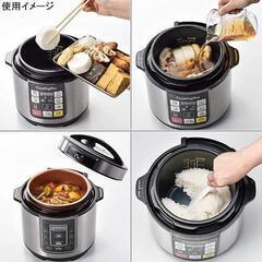【レガストック川崎本店】[ショップジャパン] クッキングプロ 電気圧力鍋の画像
