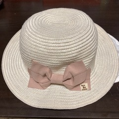 ミキハウスの帽子　日除け付きの画像