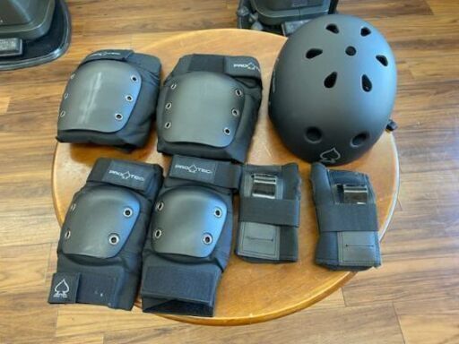 美品！！PRO TEC プロテック　プロテクター一式　男女兼用　おまけつき