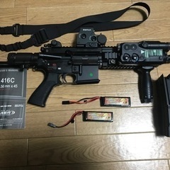 ⭐️東京マルイ次世代電動ガン HK416C⭐️一式(ガンリュックも)