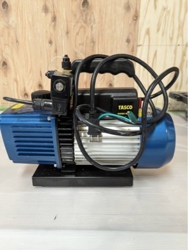 TASCO  オイル逆流防止弁付高性能　ツーステージ真空ポンプ