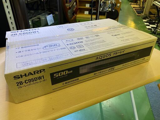 【愛品館八千代店】SHARP 2021年製2B-C05DW1ブルーレイレコーダー未使用品