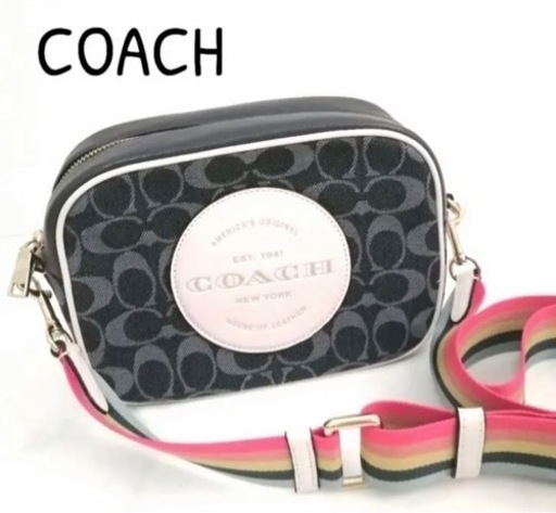 コーチ　デニムショルダーバッグ　新品