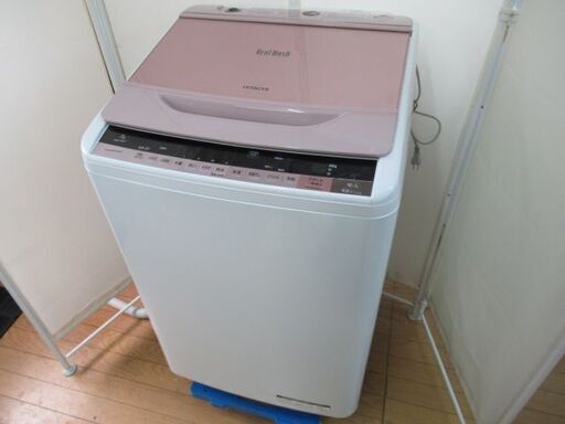 1ヶ月保証/洗濯機/7キロ/7kg/ファミリーサイズ/日立/HITACHI/BW-7W/中古品/J5387/