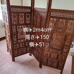 古風な仕切り？の画像