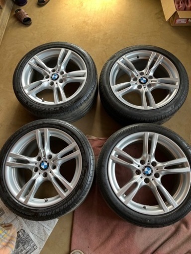 BMW純正18インチタイヤ&ホイール(美品)