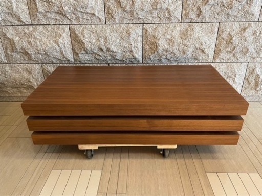 目玉商品❣️ウォールナット?HOBANG ホーバン ローテーブル✨