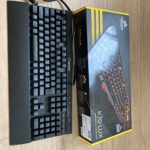 ゲーミングキーボード、コルセアk70lux