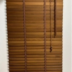 木製　ブラインド　極美　２枚セット　中古 木製ブラインドの中古が安い！激安で譲ります・無料であげます(5