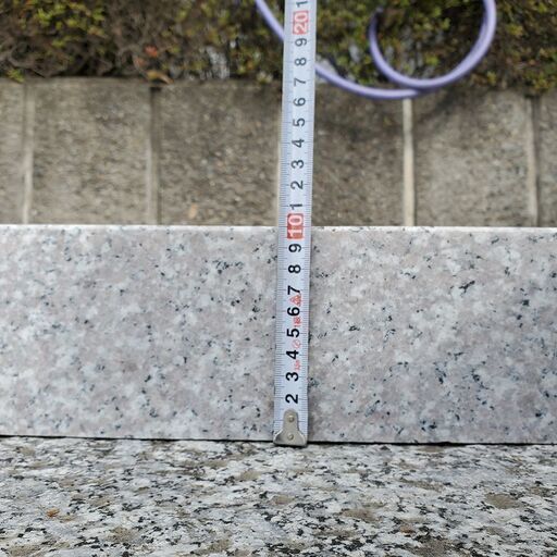 G635 600x100x100 2枚 車止め 天然御影石 土日引き取り対応可 DIYでお