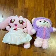 プリキュアとクマのぬいぐるみ🐻セット
