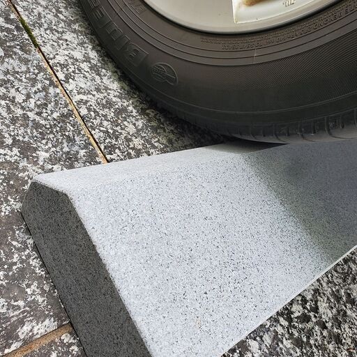 G654 600x170x80 2枚 車止め 天然御影石 土日引き取り対応可 DIYでお庭やお部屋を豪華に♪