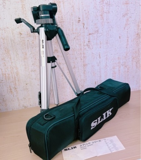 【 美品 】  SLIK Sprint 55 Deluxe スリック 3段階 三脚 カメラ