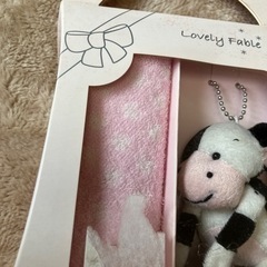 ハンカチぬいぐるみギフトの画像