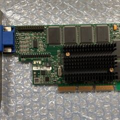 ビデオカード Matrox Millennium G400（① VGA×1）【動作品】の画像