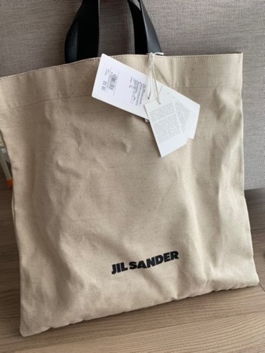 美品　ジルサンダー　キャンバストートバッグ