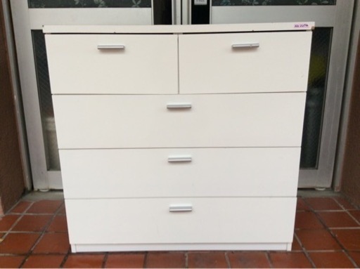 値下げしました】箪笥 レール付き 整理 収納 衣類 タンス チェスト