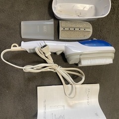 【お引取先決定】スチームアイロン　CLV-049 ブルーの画像