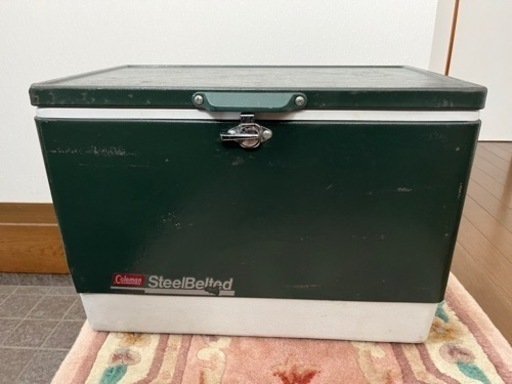 Coleman スチールベルトクーラー　ヴィンテージ　USA コールマン