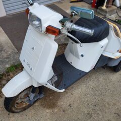HONDA　ジャイロUP　車体　ワイドホイールキット付き　廃車済みの画像