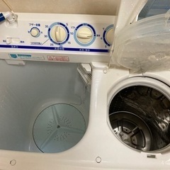 【無料】HITACHI   ２層式洗濯機　５.５kgの画像