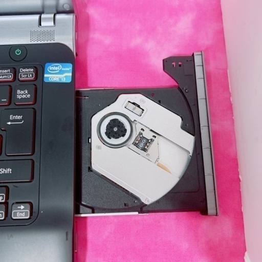 B-11【VAIO♡i3/Blu-ray】初心者◎すぐ使えるノートパソコン