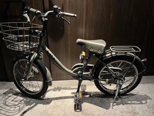 bikke ブリヂストン　キッズ自転車　16インチ　ダークグレー
