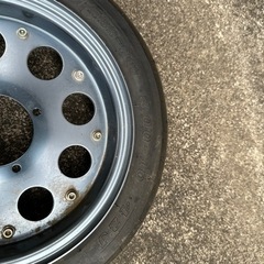 モンキーバイク　タイヤ(ホイル付)の画像