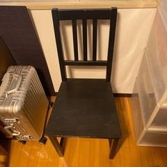 IKEA チェア  ブラック
