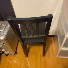 IKEA チェア  ブラックの画像