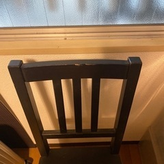 IKEA チェア  ブラックの画像