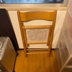 IKEA 折りたたみチェア　の画像