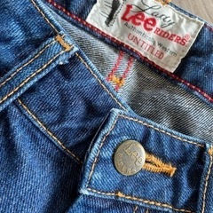 Lee デニム 馬革タグの画像