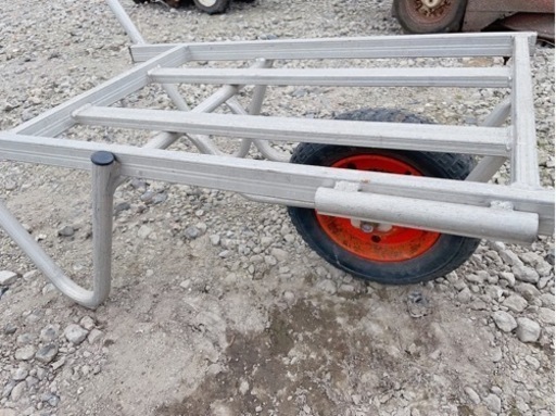 値下　アルミ製台車　