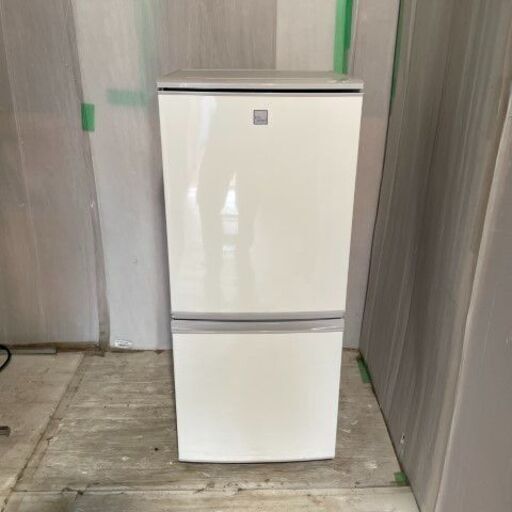 SHARP　冷蔵庫　SJ-14E6-KW　全137L　2019年式　＃26213